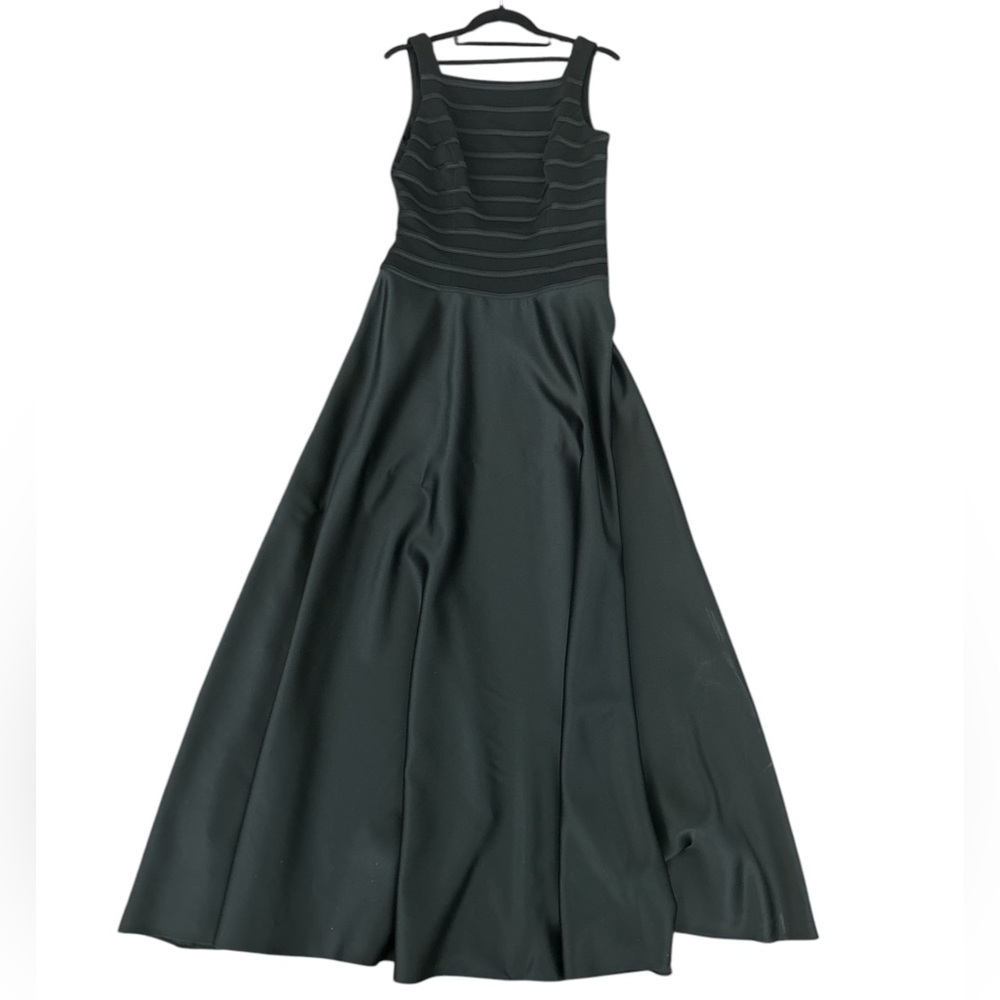 JS Collections Vintage Satin Gown